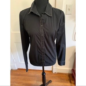 Old Navy Black Stretch Shirt